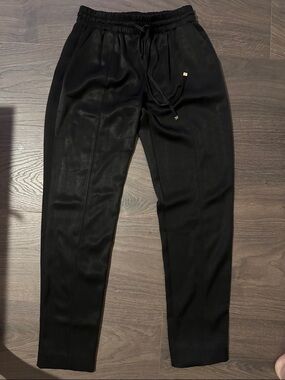 Marciano Black Tapered Drawstring Joggers